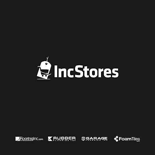 Incstores 1/4" Thick Tough Rubber Flooring Roll | Flexible Recycled Rubber Floor Mats For Home Gym | Heavy Duty Rubber Mat For Home Gyms, Sheds, Horse Stall Mat Or Trailer | 4’X6’ | Bright Red… #TOP7