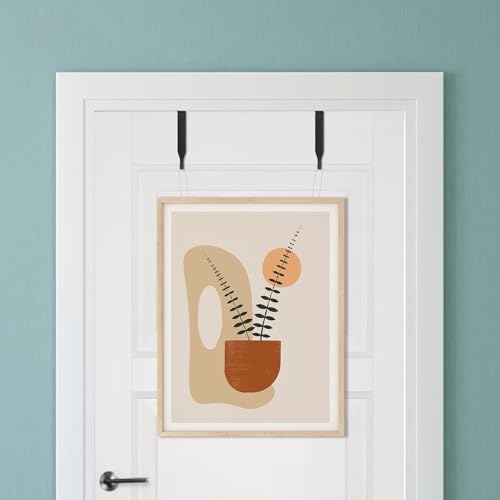 CENHANG Ganchos pequenos ajustáveis para cubículos, ganchos sobre a porta, cabides de porta de cubo