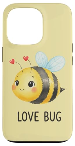 Love Bug Cute Valentines Bee �X�}�z�P�[�X iPhone 13 Pro �p