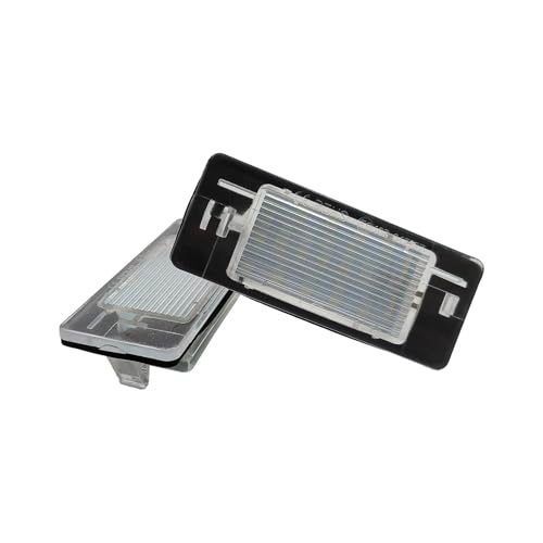 Luz led de matrícula para viajes nocturnos en Opel Vectra C Estate lámpara trasera estable 2