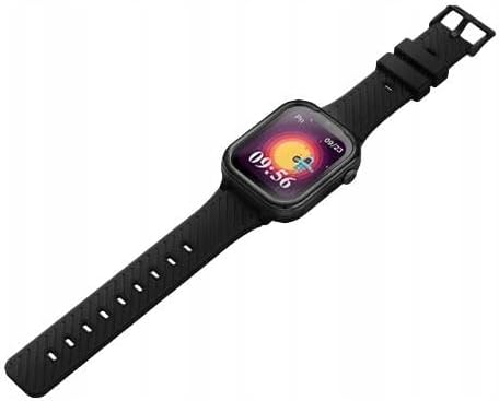 Garett ESSA 4G Kids Smartwatch, side view, black color