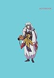  Chibi Sesshomaru Inuyasha Blue Notebook Cover: Classic Lined pages, 7 x 10, 110 Pages.