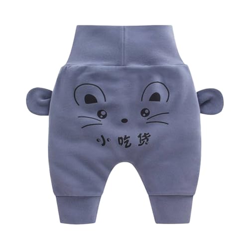 Toddler Infant Pants Boys Girls Cotton Cute Cartoon Patchwork Trousers Outfits Clothes for Summer Fall Baby Boy Outfit