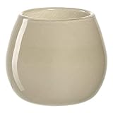 leonardo teelichthalter lila  Leonardo Tischlicht CASOLARE, Teelichthalter, Dekolicht, Kalk-Natron Glas, Beige, 8.2 cm, 038481