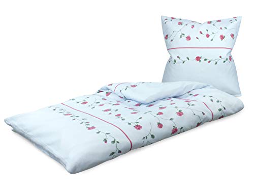 Dyckhoff Weichfrottier Bettwäsche Melina - Bettbezug mit Kissenhülle...