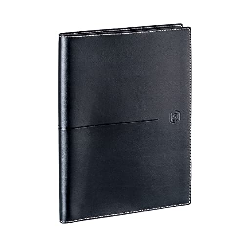 Agenda Oxford Voyage civil Semainier spiralé 15x21cm Année 2023 Noir Français Cover