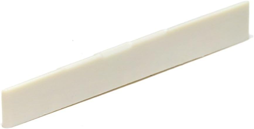 Classical Guitar Bridge Saddle – Natural Bone Replacement Saddle for Nylon String Acoustic Guitar – Precision Fit, Enhanced Tone & Sustain