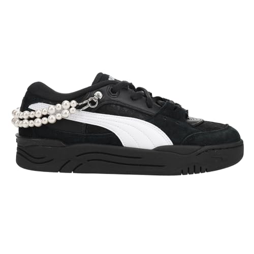 PUMA Womens 180 Feminine Pack Lace Up Sneakers Shoes Casual - Black