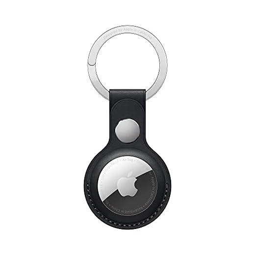 Apple Portachiavi AirTag in pelle - Mezzanotte