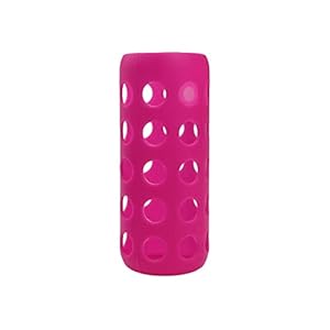 Onderdiameter 5 cm, anti-verbranding en antislip cup cover, kinderen siliconen glazen melkfles, anti-dalende…