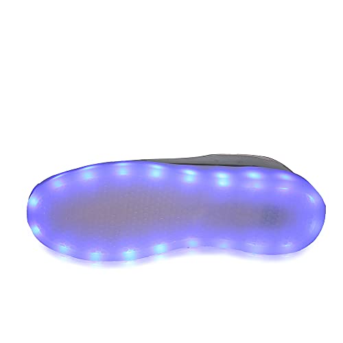 Image of YuanRoad Unisex LED Light Up Shoes with USB Charging Glowing Luminous LED Sneakers