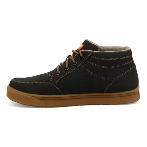 Image of Twisted X Men's Kicks Nano Composite Toe Work Shoes, Charcoal, 7 W