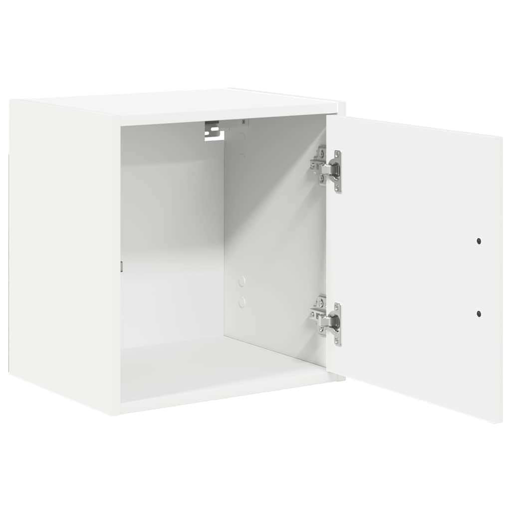 Générique Armoire Murale de Garage Blanc Bois d'ingénierie,Entreprise & Industrie,Stockage Industriel,Armoires industrielles,Blanc,7.5 KG,860625