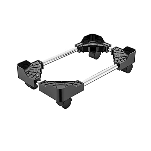 Support de tour d'ordinateur mobile réglable CPU avec 4 roues pour sous bureau - 2