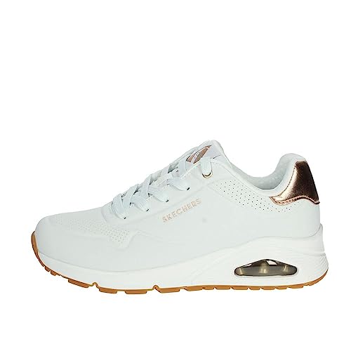 Skechers Damen UNO - Golden Air Sneakers, Weiß, 37.5 EU
