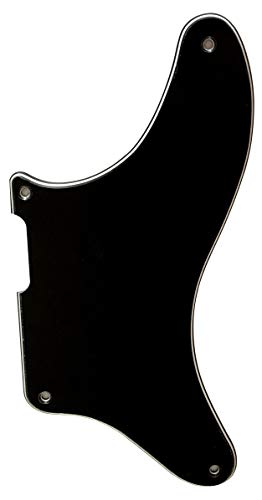 Guitar Parts For Fender Tele La Cabronita Mexican Guitar Pickguard (3 Ply Black)