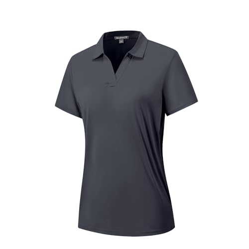 Image of Women's Polo Shirts Short Sleeve Quick Dry UPF 50+ Sun Protection Golf Tops