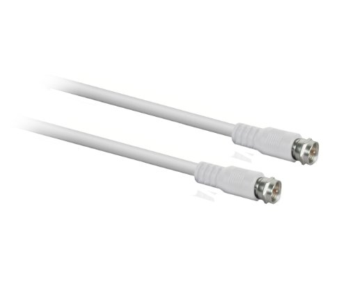 Vanco 200-007-25W RG6 Quad Digital Coaxial Cable - Length: 25 ft