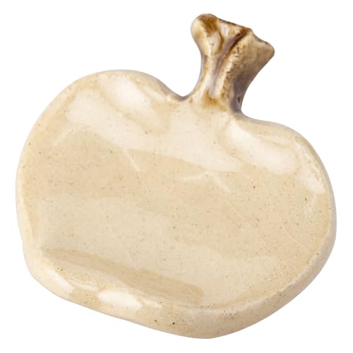 箸置き 和食器 赤リンゴ箸置き 陶器 日本製 21356