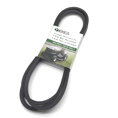 Yiekea 954-05021 42 inch Mower Deck Belt (1/2 x 100) for MTD Cub Cadet XT1-LT42 XT2-LX42 Lawn Mower with 42 Deck Replaces 954-05021A 754-05021 754-05021A