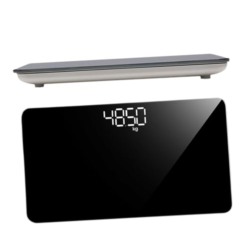 Balance électronique portable rechargeable avec écran LCD précis pour le suivi de poids à la maison