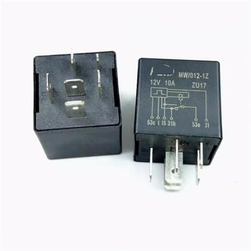 Relais 12V 10A de rechange PLID MW/0121Z résoud les pannes de circuit 6PIN