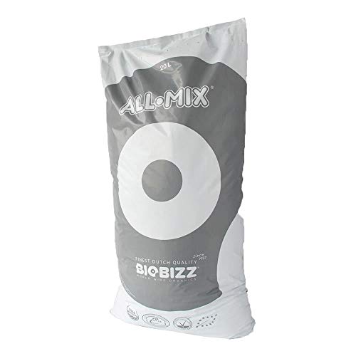 Biobizz, All Mix, terriccio organico per trattamento suolo, piante in vaso, coltivazione idroponica, confezioni da 10, 20 e 50 litri