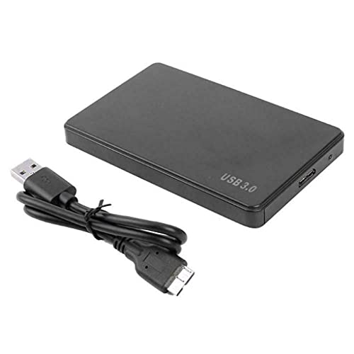 Estación de acoplamiento SATA portátil de 2.5 pulgadas con carcasa de disco duro de bloqueo, disco duro externo USB 3.0/2.0