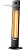 DR. INFRARED HEATER DR-298 Freestanding Portable Infrared Space Heater, 1500W Indoor Outdoor Use, Wall/Ceiling Mountable, Remote Control, 3 Heat Settings, Timer, Tip-Over & Overheat Protection, Black