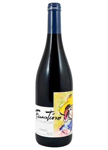 Faustino Art Collection Tempranillo Rioja Crianza 75 cl Vino tinto (Caja de 6 Botellas de 75 cl)