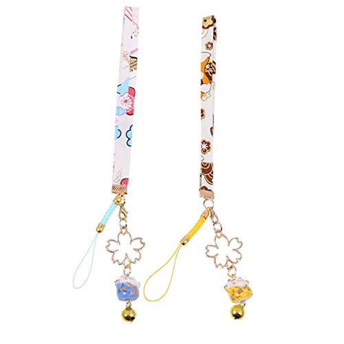 UKCOCO 2Pcs Bonne Chance Téléphone Lanière Chat Chanceux Pendentif Téléphone Poignet Chaîne Anti Téléphone Portable Bracelet avec Bell Attirer La Richesse Maneki Neko Charme Verser UKCOCO 2Pcs Bonne Chance Téléphone Lanière Chat Chanceux Pendentif Téléphone Poignet Chaîne Anti Téléphone Portable Bracelet avec Bell Attirer La Richesse Maneki Neko Charme Verser