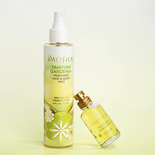 Pacifica Beauty | Tahitian Gardenia Spray Perfume + Tahitian Gardenia Hair & Body Spray | Smells Like Gardenia | 100% Vegan And Cruelty Free | Clean Fragrance And Perfume #TOP2