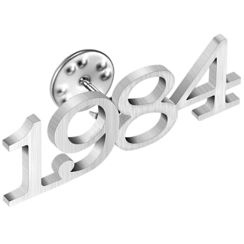 Image of AMITER Birth Year Lapel Pin, 1970-2025 Enamel Brooch Pins Tie Tacks for Men & Women Birthday, Graduation, Anniversary