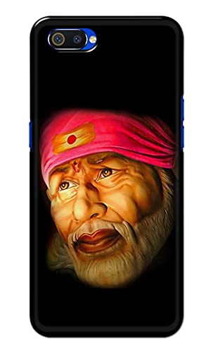 Image of PRINTFIDAA Sai Baba Lord Shiridi Great God Hinduism Religious Hard Back Cover for Realme C2 / Oppo A1K, RMX1941, CPH1923 Back Cover -(P6) KAT1002