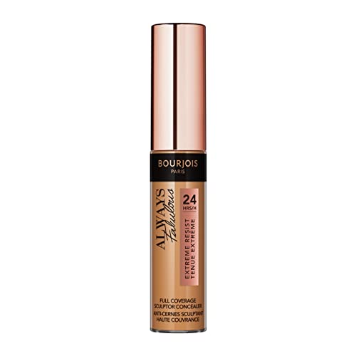 Bourjois - Anti-cernes Always Fabulous Correcteur couvrance extrême Multi-usage, Texture légère, Tenue 24h - 450 Beige Doré