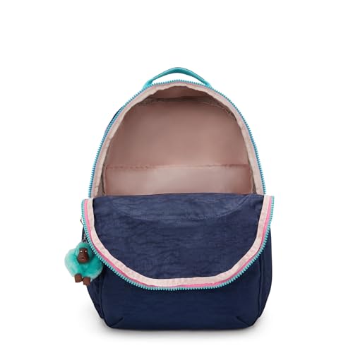 Image of Kipling Women's Seoul Extra Large Bts 17 inch Laptop Backpack, Durable, Roomy with Padded Shoulder Straps, Built-In Protective Sleeve