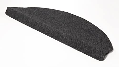 andiamo 290337 Lot de 15 Tapis d'escalier Autocollants et faciles d'entretien Anthracite