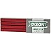 Dixon - 19972 Carpenter Pencil 12 Pack, Red and Black