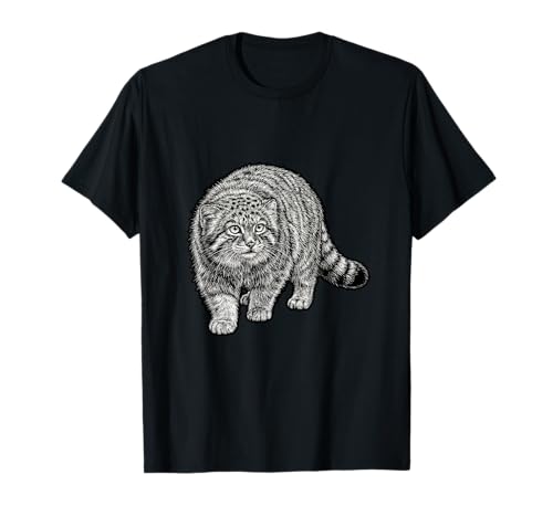 Manul Gato De Pallas Camiseta