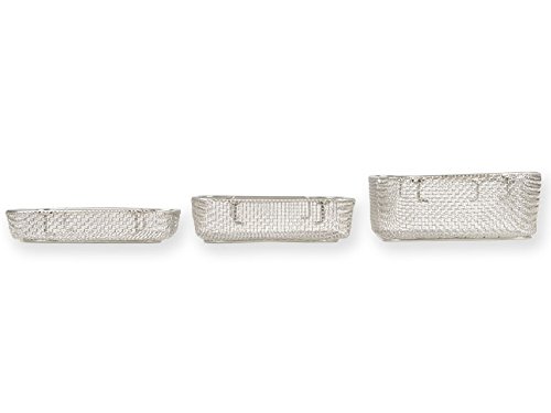 Gima 37307 Cestello a Filo 405 x 255 x H 70 mm, Confezione 1 Pezzo