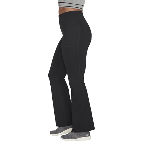 Skechers-Womens-Go-Walk-High-Waisted-Evolution-Flare-Pant