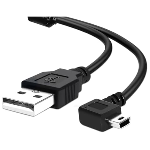 FOUCECLAUS Charger Cable for Garmin GPS, Mini USB Shielding Car Charger Power Cord for Garmin Nuvi Navigator (Charger Cable) Cover