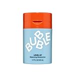 Bubble Skincare Level Up Gel Face Moisturizer for Oily Skin -Travel Size Lightweight Gel Moisturizer, Balancing + Hydrating Face Lotion with Niacinamide + Zinc to Improve Texture + Reduce Shine (50ml)
