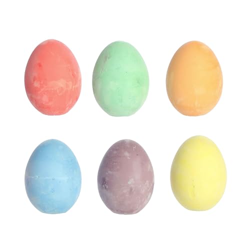 Aurora® Toys Engaging Egg Chalk Toy - Classic Toys For Playful Fun - Perfect For Kids, Parents, and Birthday Gifts - Rainbow 2.25 Inches