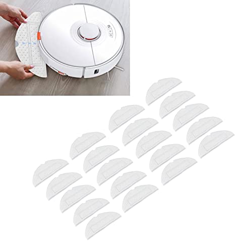 20pcs Replacement Mop Pads for S7 T7S Robot Vacuums