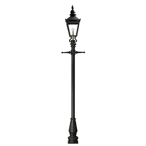 Traditional Cast Iron 'Coppins' Lamp Post - 2.25m