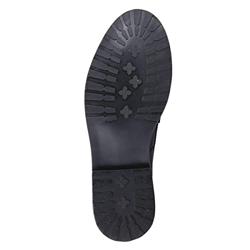 Hush Puppies Girls Flat School Uniform Shoe, Black, 8 Big Kid #TOP4