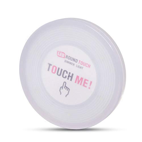 Najiny Lámpara Regulable de Toque 6 Táctil LED Luz Inalámbrica Dimmable Touch Light Cuidado a Ojos Iluminación para Armarios Carpa Cocina Pasillo Sótanos-Luz cálida[Clase de eficiencia energética A]