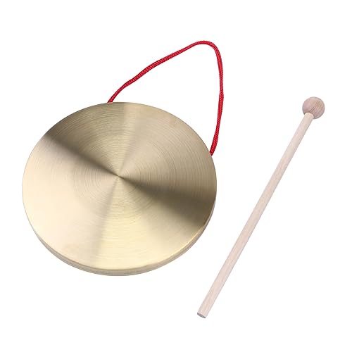 JOINPAYA 1 Set Traditional Gong Percussion Instrument for Coordination Rhythm for Parties Concerts and Dance Events