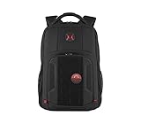 wenger swissgear ibex 17 notebook backpack MODERNER BACKPACK: Der Rucksack ist mit seinen vielen Multi-Tech-Lösungen, den kühlenden Mesh-Einsätzen an der Seite und der EVA verstärkten Fronttasche der optimale Rucksack für jeden Spielertyp.